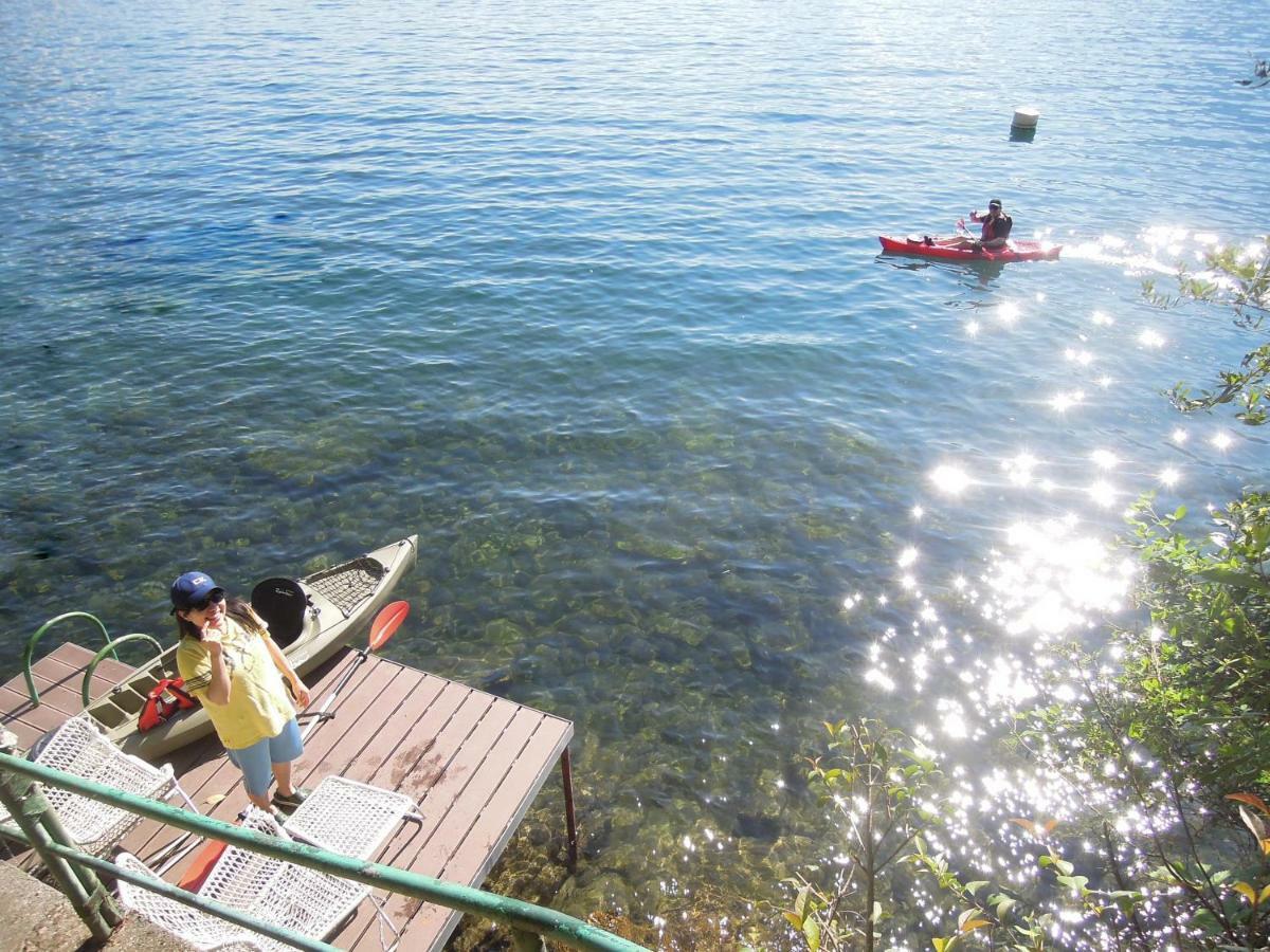 Charming House With Private Dock On Lake Como Appartement Argegno Buitenkant foto